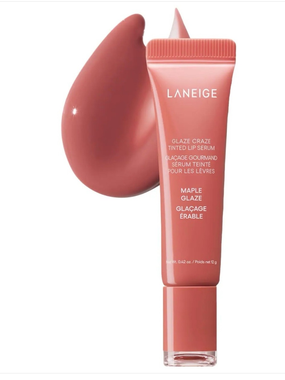 LANEIGE Maple Glaze Tinted Lip Serum - Mauve Pink